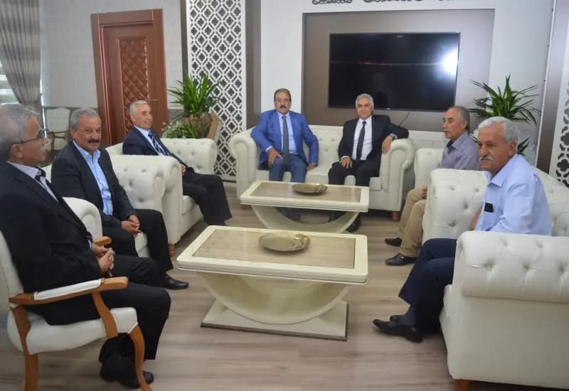Başsavcı Usta ve Emniyet Müdürü Urhal'a Ziyaret (3)