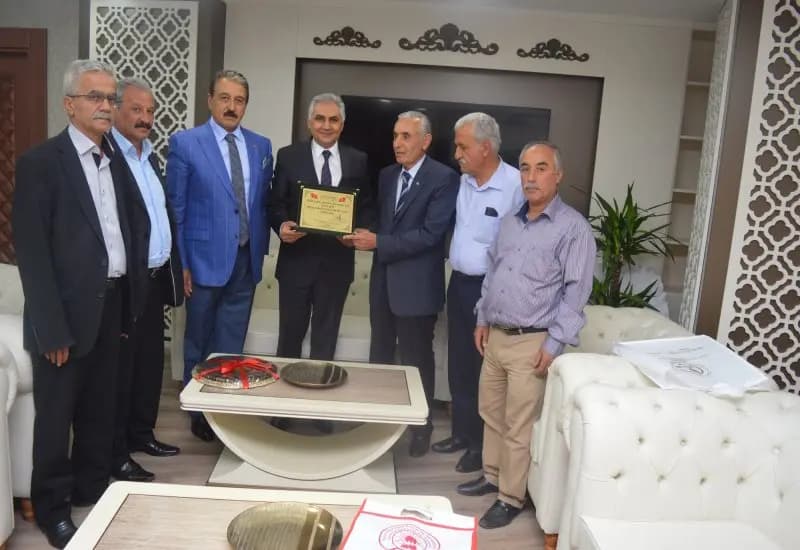 Başsavcı Usta ve Emniyet Müdürü Urhal'a Ziyaret (6)