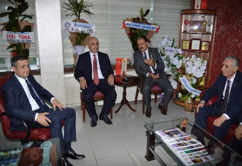 Halk Bankası Genel Müdürü Osman Arslan'dan MESOB'a Ziyaret (1)