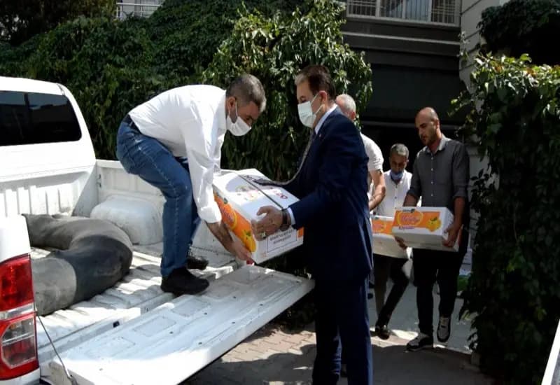 Malatya esnaf camiasından sel bölgesine yardım (2)