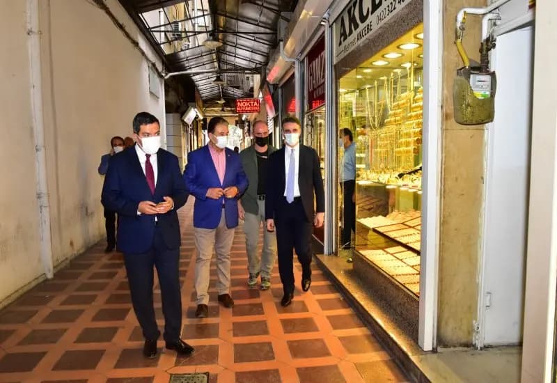 Vali Baruş ve Keskin'den esnaf ziyareti (14)