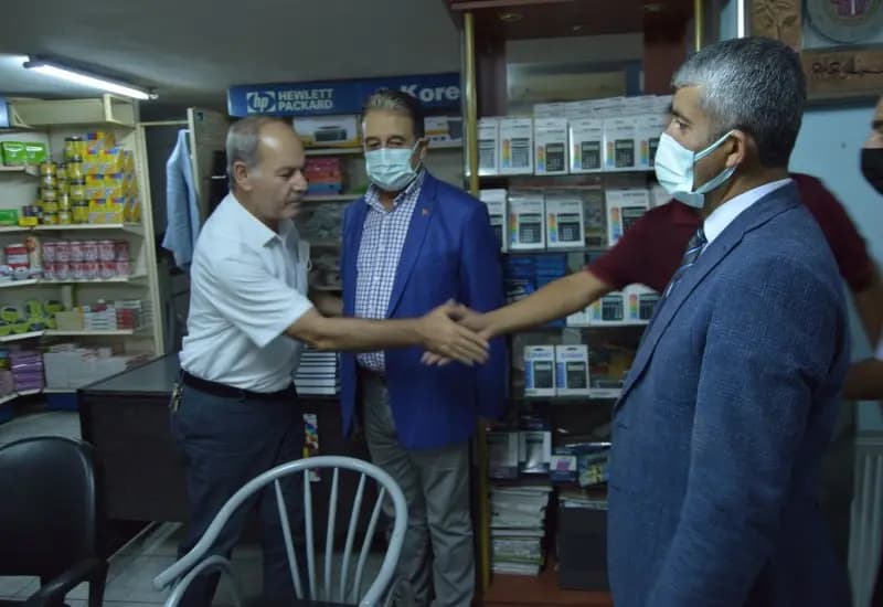 Servisçiler, kırtasiyeciler ve esnaf ziyareti (5)