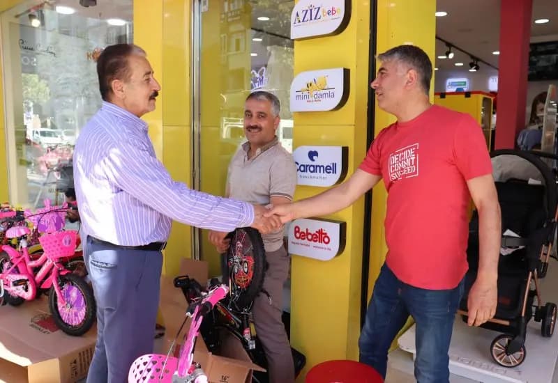Esnafa  Kurban Bayram? Ziyareti (1)