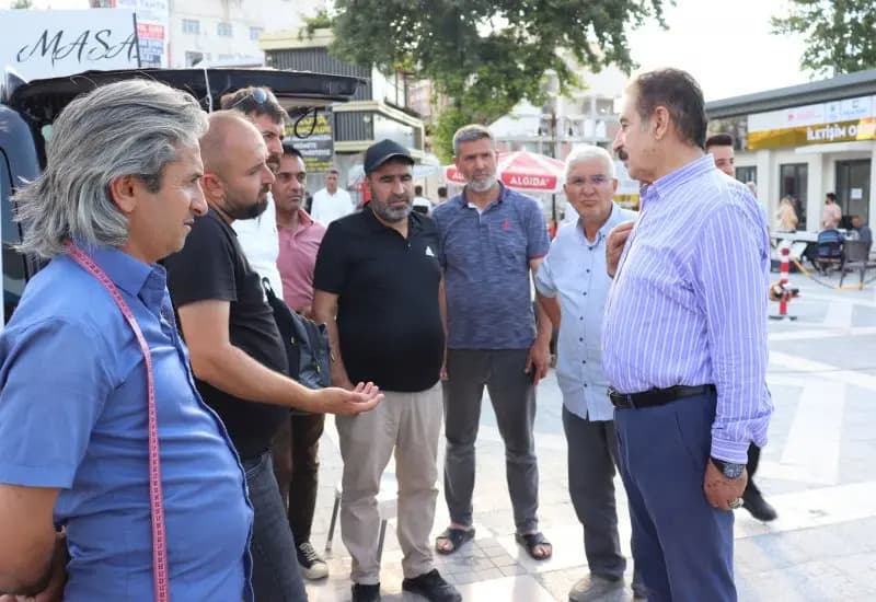 Esnafa  Kurban Bayram? Ziyareti (3)