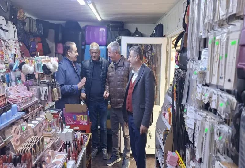 MESOB Başkanı Şevket Keskin'den Doğanşehir ziyareti (12)