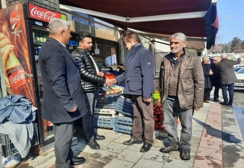 MESOB Başkanı Keskin'den Akçadağ Esnafına Ziyaret (2)