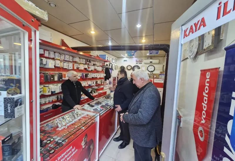 Şevket Keskin Darende'de Esnaflarla Buluştu (6)