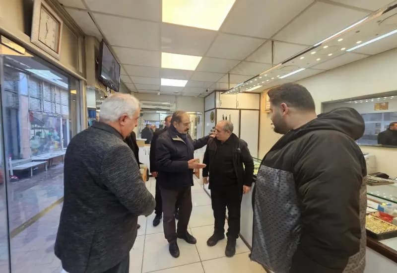 Şevket Keskin Darende'de Esnaflarla Buluştu (26)