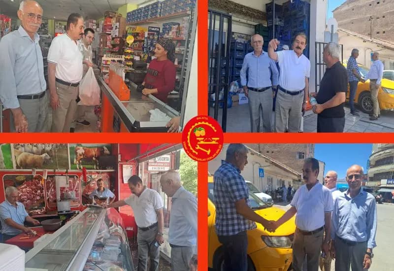 MESOB Başkanı Keskin'den Hekimhan Esnafına Ziyaret... (4)