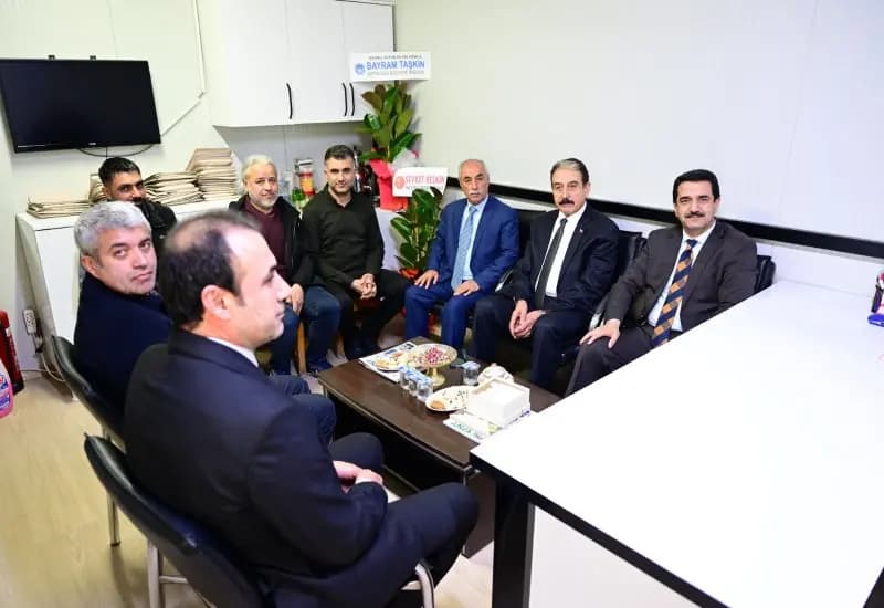 Battalgazi Belediye Başkanı Taşkın'dan Esnaf Odalarına Ziyaret (5)