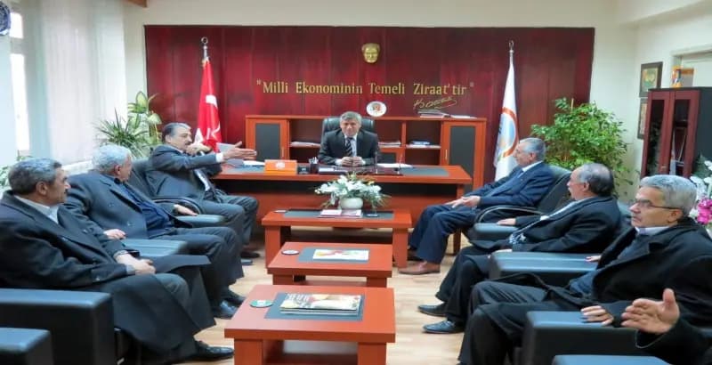 MESOB'DAN GIDA, TARIM VE HAYVANCILIK MÜDÜRLÜĞÜNE ZİYARET