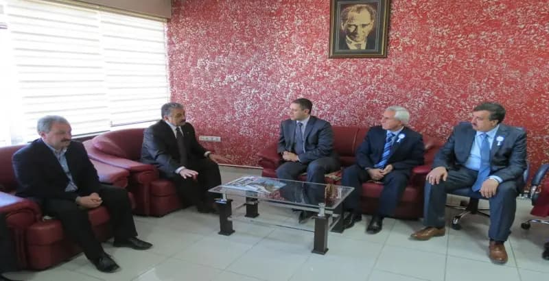 VERGİ DAİRESİNDEN MESOB'A ZİYARET