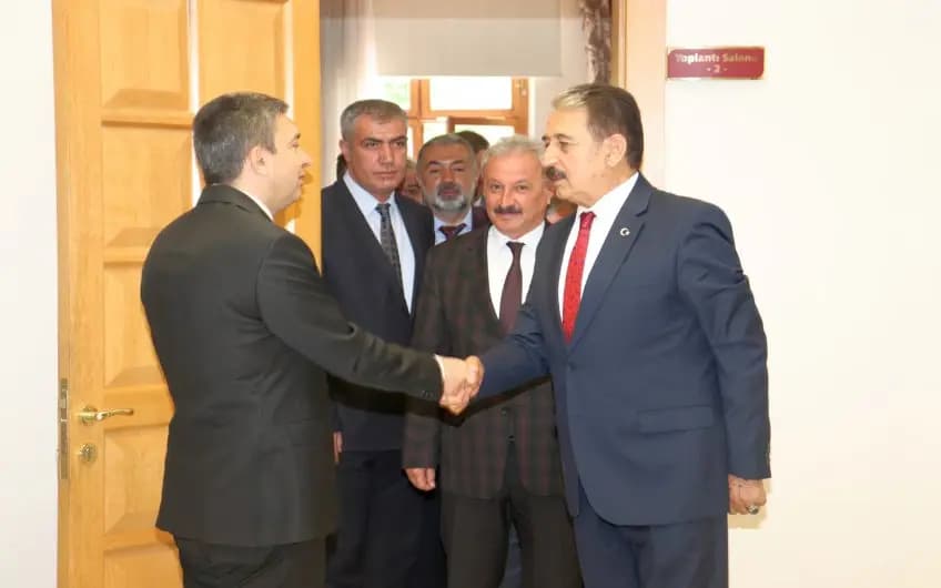 Esnaf Odası Başkanlarından Vali Şahin'e Ziyaret