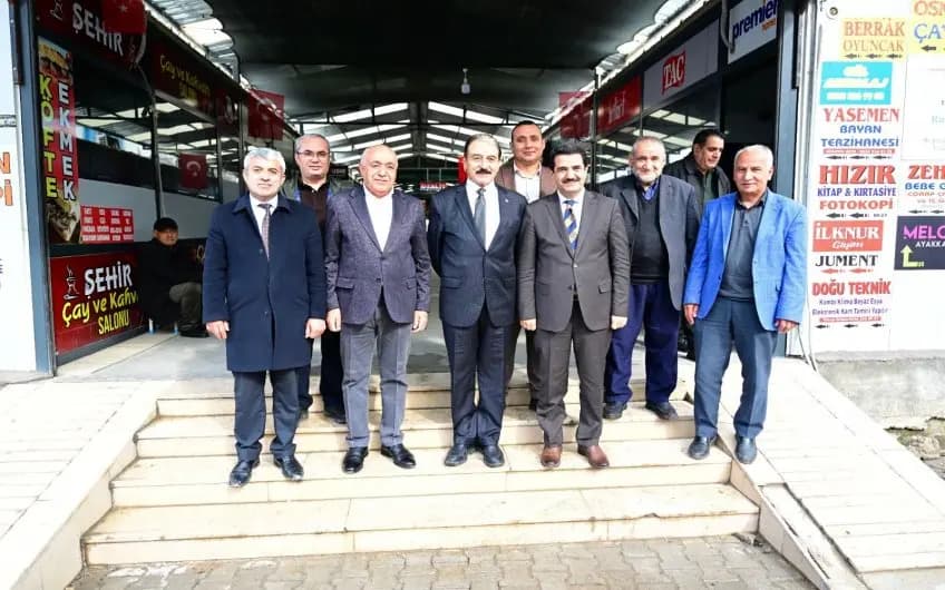 Battalgazi Belediye Başkanı Taşkın'dan Esnaf Odalarına Ziyaret