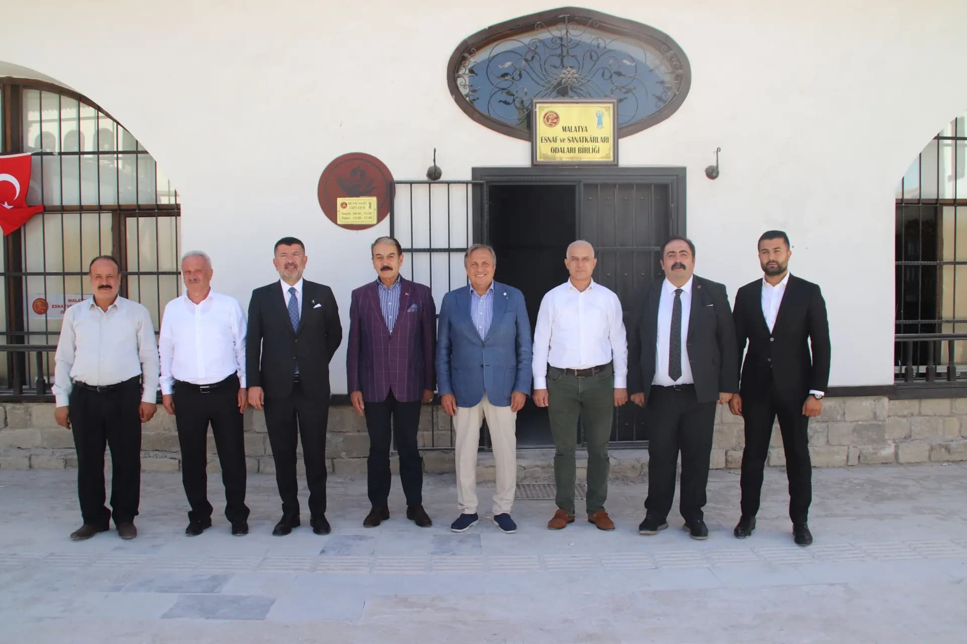 Yeni Parti Heyetinden Malatya ESOB'a Ahilik Ziyareti